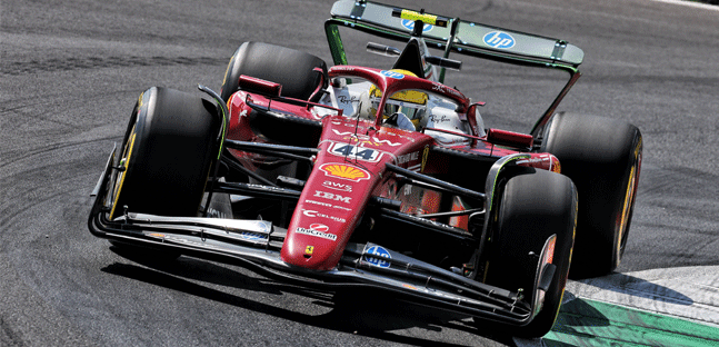 Monza - Libere 1<br />Hamilton e Leclerc al comando