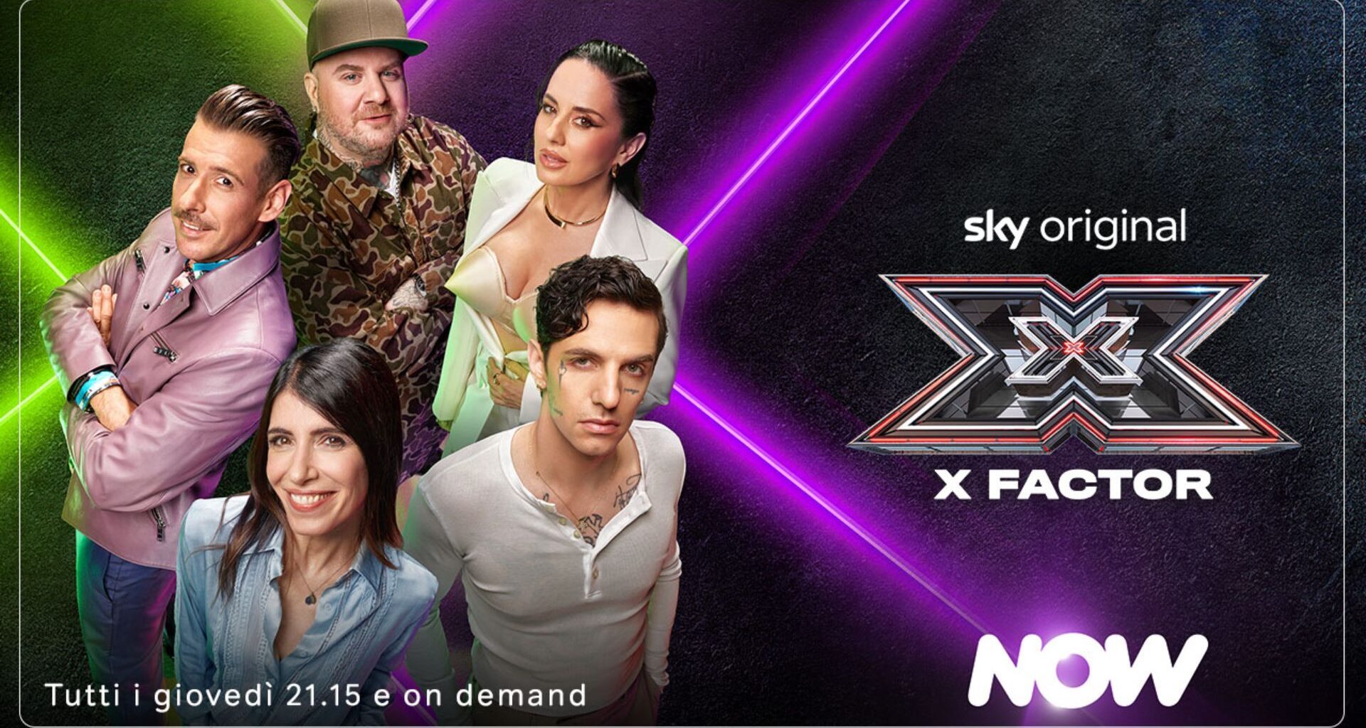 X Factor 2025, Pronti Via! Un'edizione all'insegna del talento e con Francesco Gabbani al tavolo dei giudici