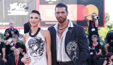 Festival di Venezia 2025, è la serata dei look di coppia. Da Barbara Ronchi e Valeria Golino a Sara Blumae e Can Yaman