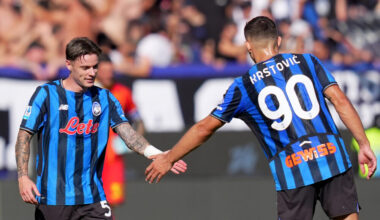 giocatori dell'Atalanta