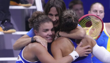 Jasmine Paolini, Sara Errani e Tathiana Garbin