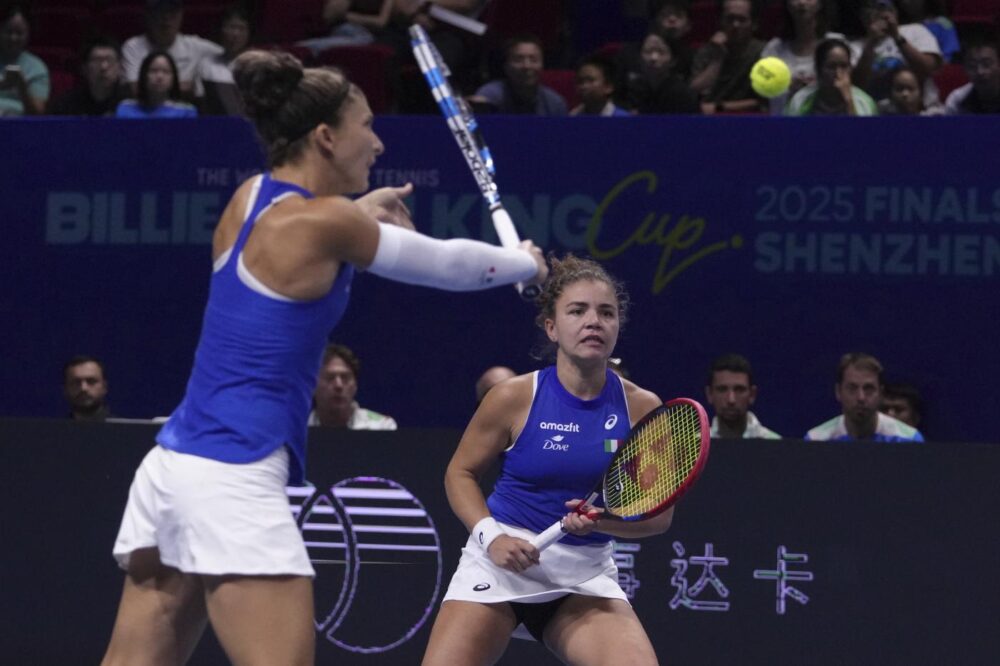 Jasmine Paolini e Sara Errani