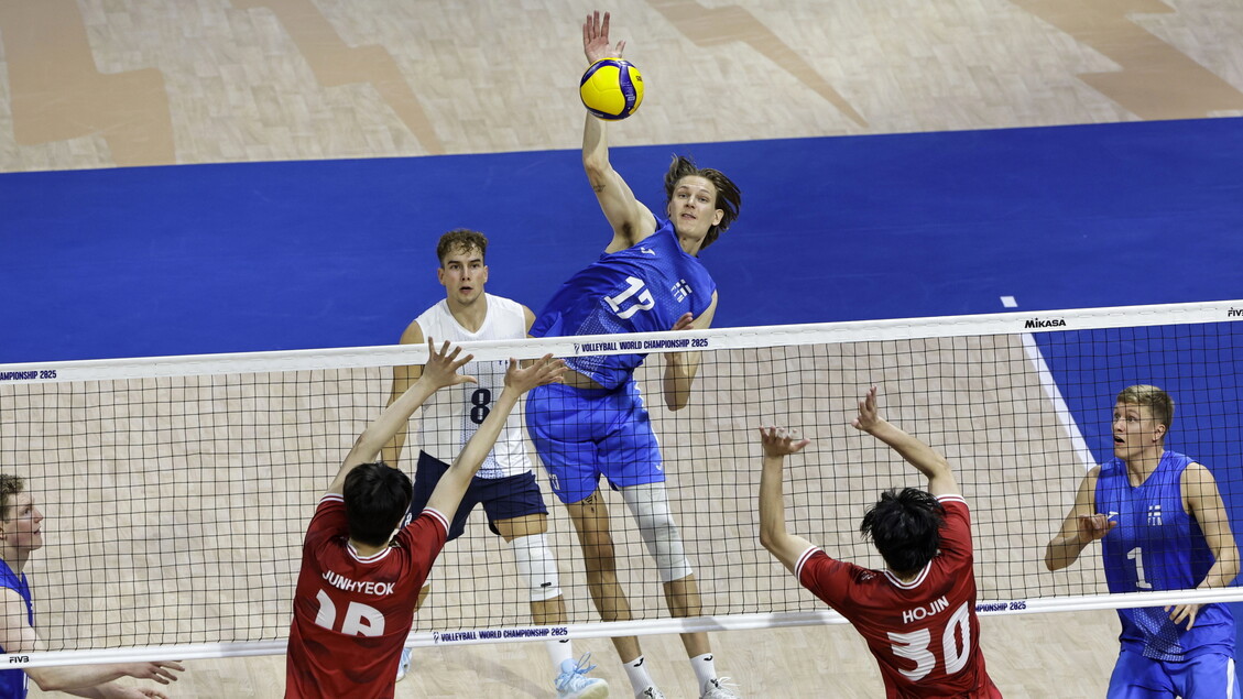 Mondiale pallavolo maschile Fivb: Finlandia vs Corea del Sud - Sport