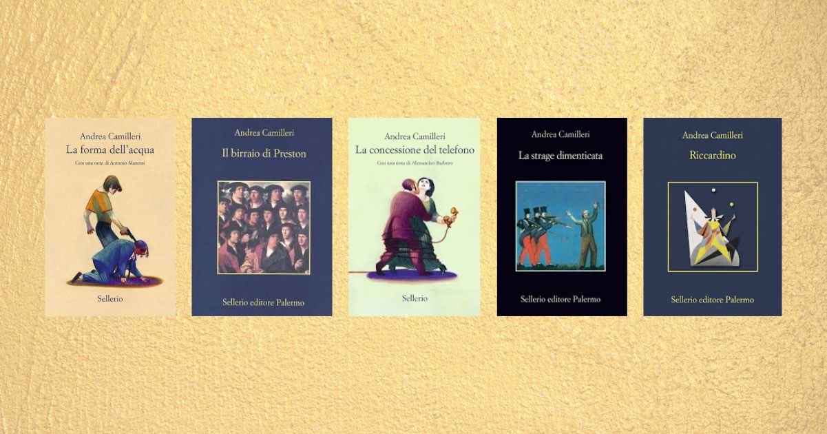 5 libri per scoprire il percorso creativo di Andrea Camilleri