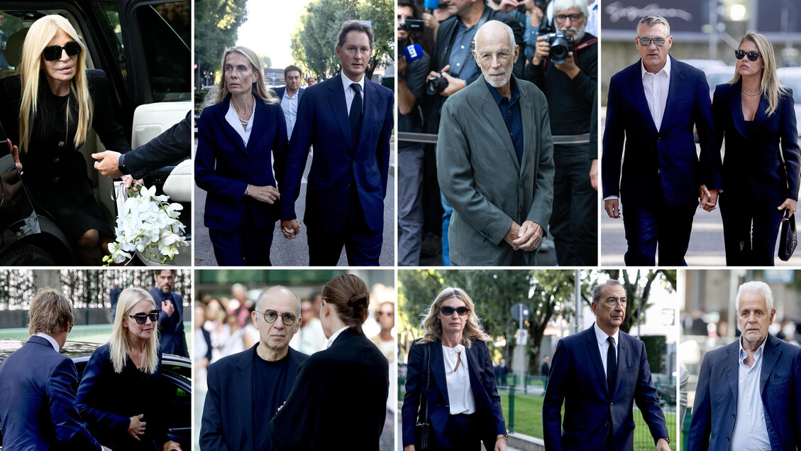 Milano in coda per Giorgio Armani, tra lacrime e lanterne - Notizie