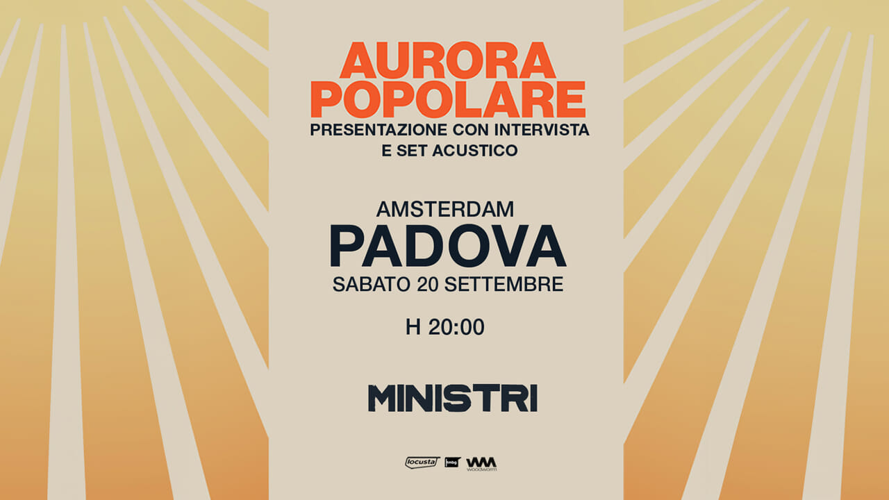 L’instore tour de "I Ministri", il nuovo disco "Aurora Popolare" presentato anche a Padova il 20 settembre 2025