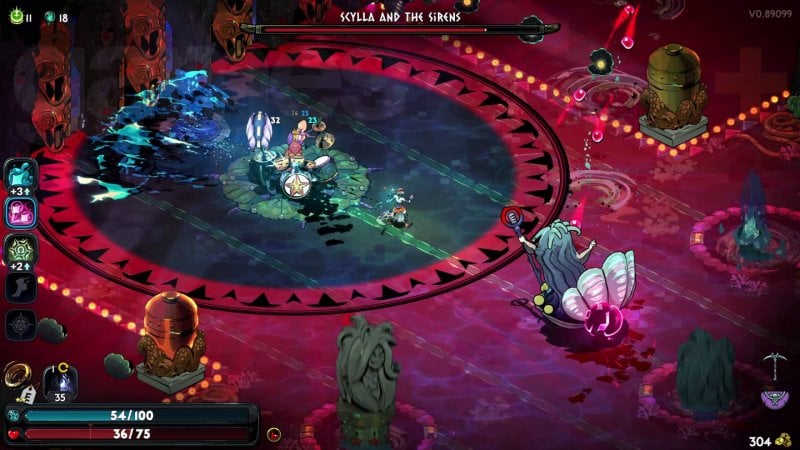 Scilla è tra i boss più belli e creativi del gioco. Stordite le sue compagne di band e la musica perderà pezzi di traccia importanti