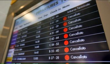 Voli, sciopero nazionale di 24 ore venerdì 26: previsti molti disagi per i passeggeri