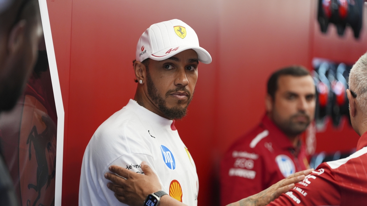 Hamilton e la polemica con la Ferrari al Gp Miami: «Non mi devo scusare se ho voglia di lottare. A Vasseur ho detto di calmarsi»