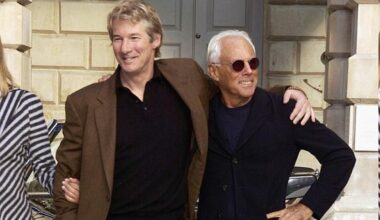 Giorgio Armani, dagli esordi con il «gigolò» Richard Gere al «broker» DiCaprio, la lunga storia d'amore con il cinema
