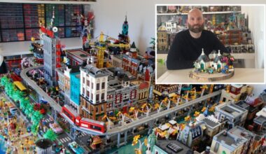Lego, un architetto veronese costruisce la sua città ideale con oltre 100 mila mattoncini: «Spero che l'azienda mi scelga come fan designer»