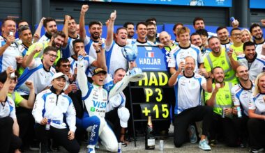 Hadjar, primo podio con Racing Bulls: Red Bull ci pensa per il 2026