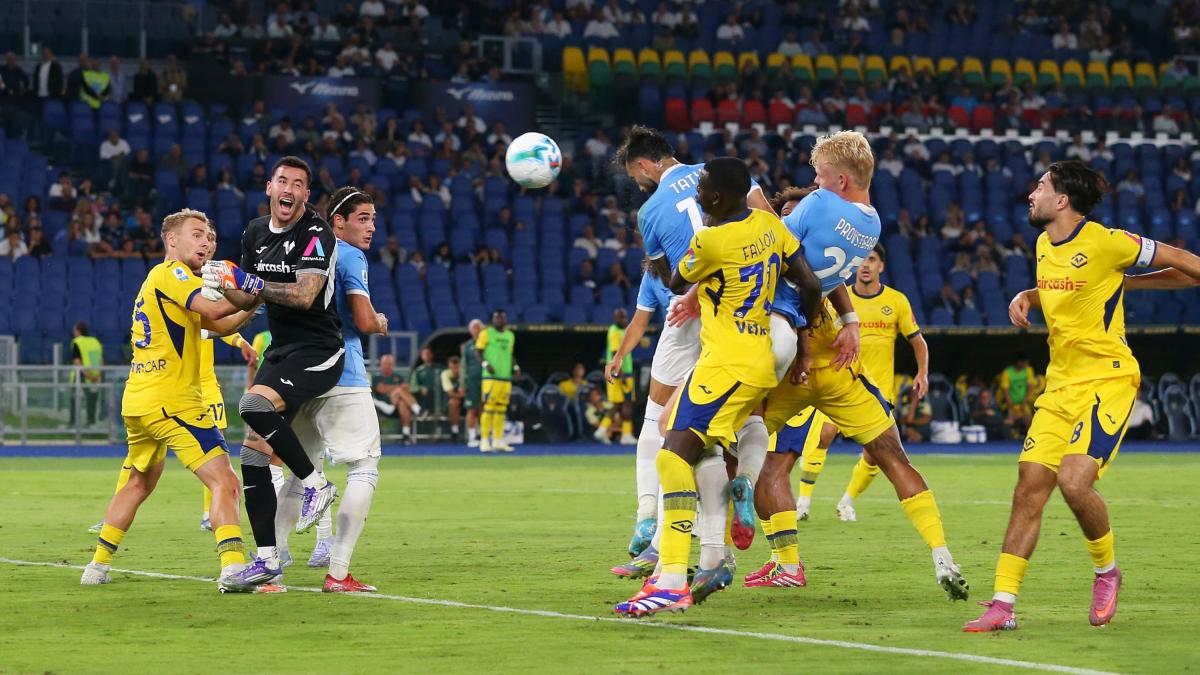 Lazio-Verona 4-0: Guendouzi, Zaccagni, Castellanos e Dia
