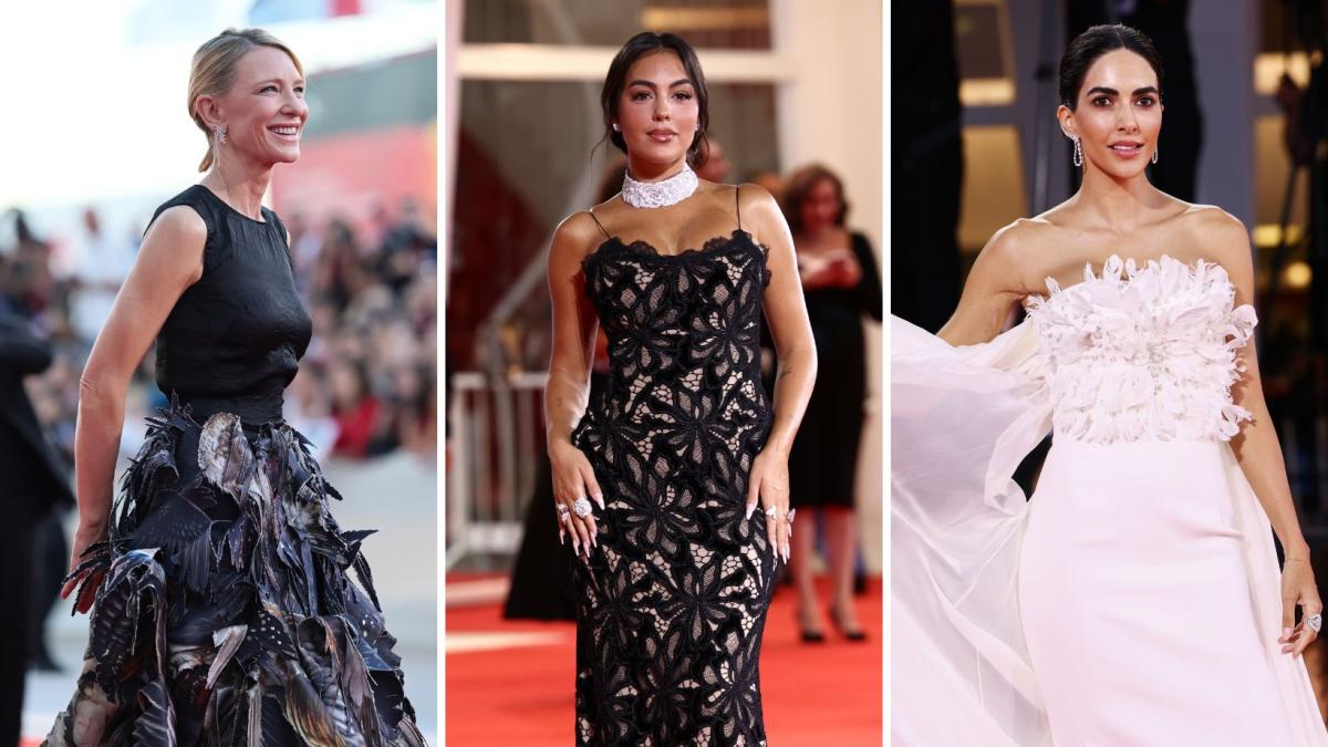 Venezia 82, Georgina Rodriguez e Cate Blanchett sul red carpet al Lido