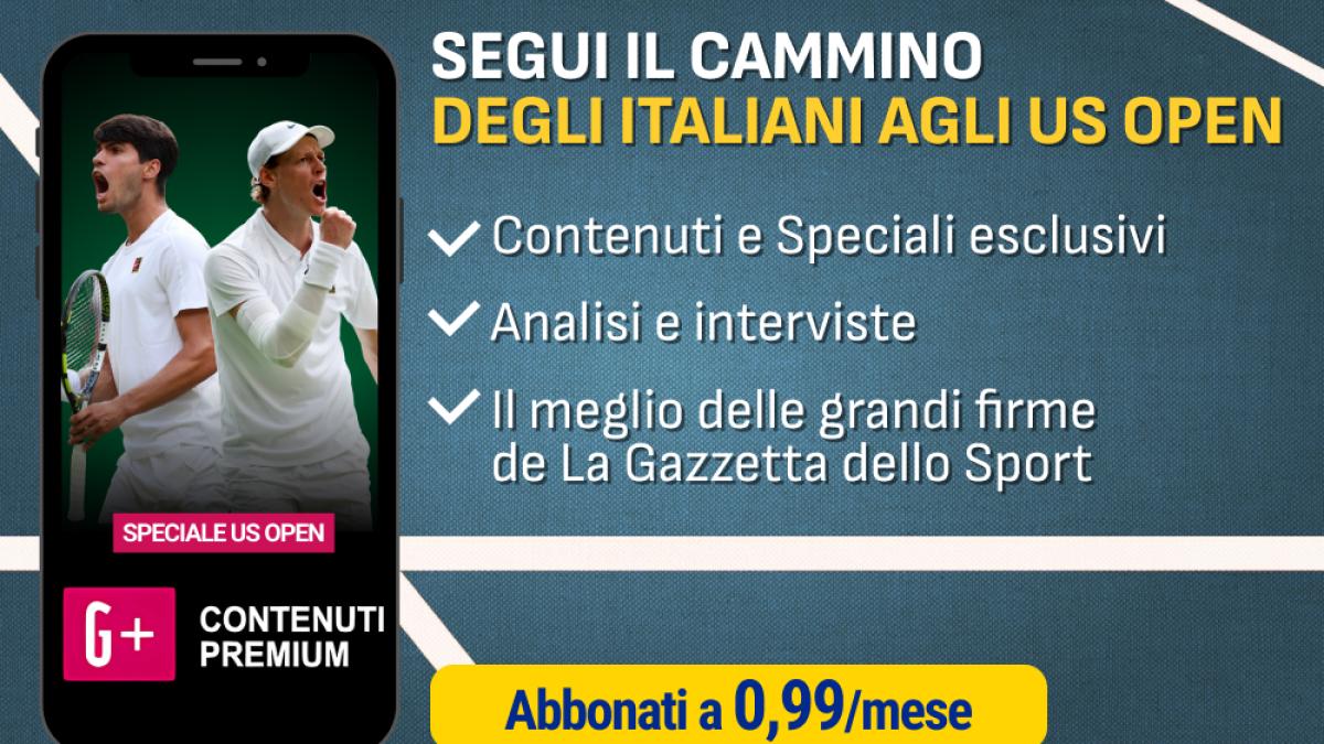 Segui gli Us Open con la grande promozione G+: solo 0,99€/mese