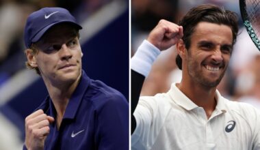 Sinner-Musetti ai quarti degli Us Open: il nuovo servizio e la famiglia di Lorenzo, i Lego e il riposo di Jannik