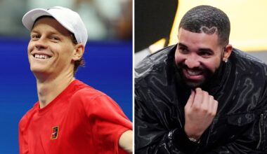 Us Open, Drake punta tutto su Sinner: scommessa da 300mila dollari, ecco quanto incasserebbe