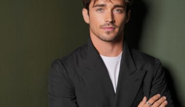 Charles Leclerc, moda e motori: «Quando mi guardo nello specchio devo sentirmi a mio agio»
