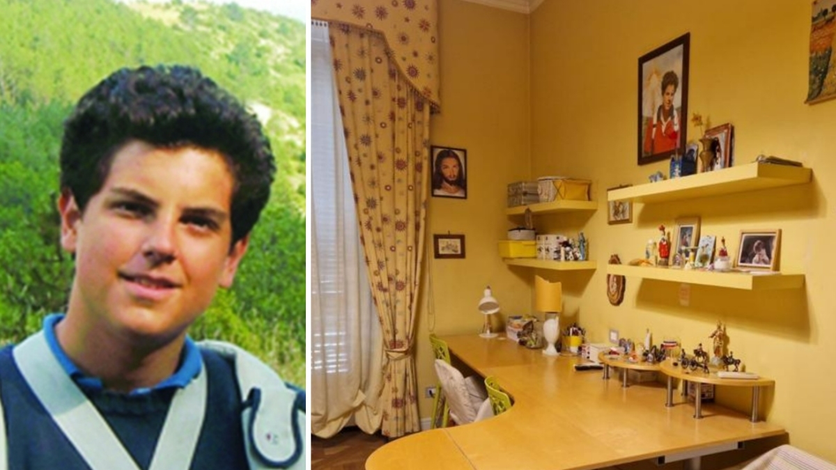 Carlo Acutis, nella stanza del santo di internet: i modellini, i giocattoli e il ritratto di Cristo. «A 9 anni programmava in Java ma ora saprebbe quando spegnere il telefonino»
