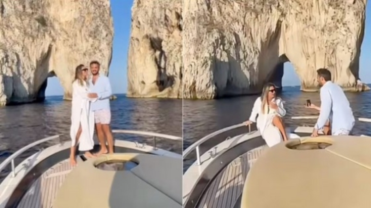 Ida Di Filippo di Casa a prima vista e la proposta di matrimonio davanti ai Faraglioni: «Sì all'amore della mia vita»