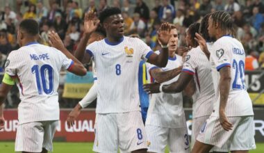 Olise-Mbappé, la Francia vince in Ucraina. Goleade di Israele, Grecia, Islanda e Svizzera