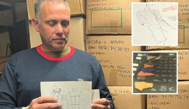 L'uomo che ha salvato 25 bozzetti di Armani dalla discarica, erano nell'azienda tessile dove lo stilista firmò la prima collezione: «Sono unici, li ho tenuti in cantina per anni»