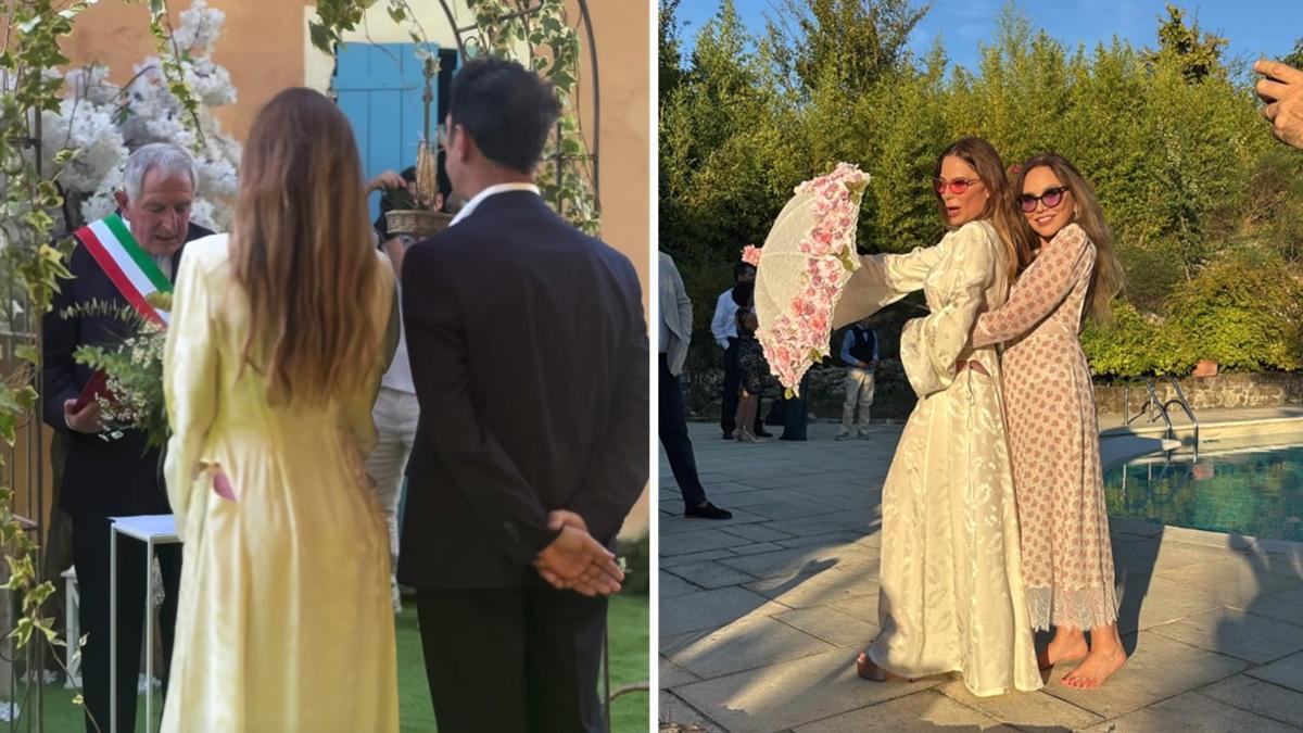 Naike Rivelli si è sposata con Roberto Marzano: le foto del sì