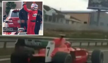 Arrestato il «pilota fantasma» che da sei anni sfrecciava su una Ferrari F1 finta: cosa rischia