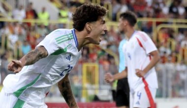 Macedonia-Italia Under 21 0-1, gol di Marianucci