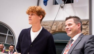 Il sindaco del paese di Sinner: «Anche nella sconfitta Jannik mostra la sua signorilità, un esempio dentro e fuori dal campo»