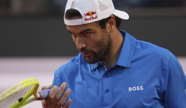 Matteo Berrettini torna in campo: giocherà il 250 di Hangzhou in Cina