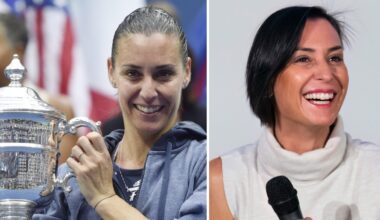Flavia Pennetta, 10 anni fa la vittoria agli Us Open contro Roberta Vinci: «Quel caffè tra noi due prima della partita e Becker che ci guarda incredulo»