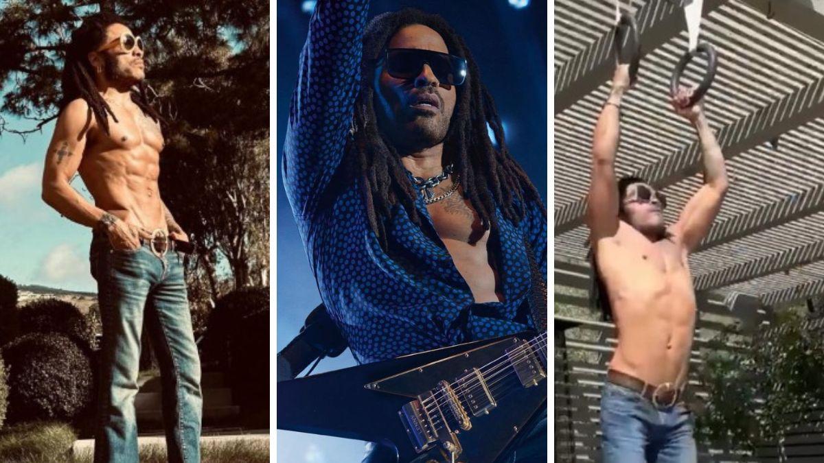Lenny Kravitz muscoloso a 61 anni: "Faccio come mio nonno..."