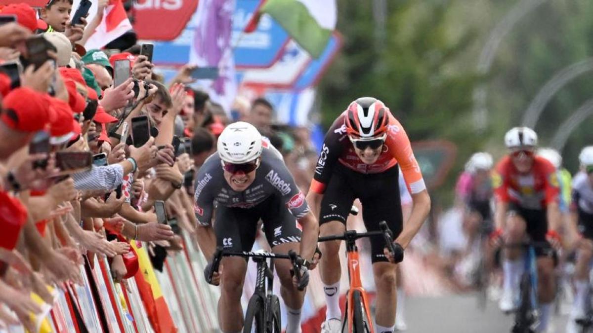 Vuelta, Philipsen fa tris in volata