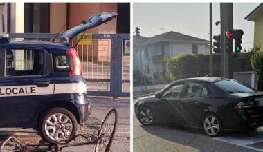 Adria, mamma e figlio di 7 anni in bici investiti da un’auto: il bambino è in fin di vita, l'autista non aveva la patente