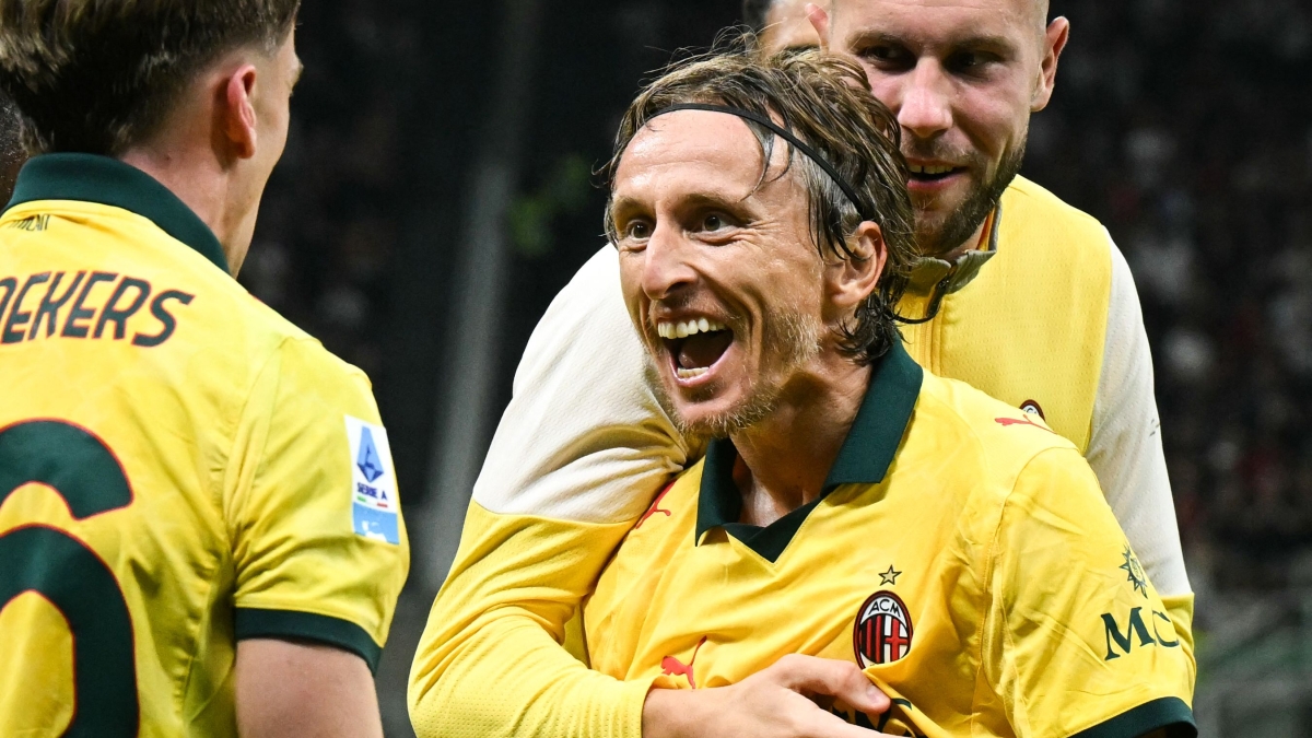 Modric accende San Siro, 1-0 al Bologna, ma il Milan perde di nuovo Maignan. Espulso Allegri
