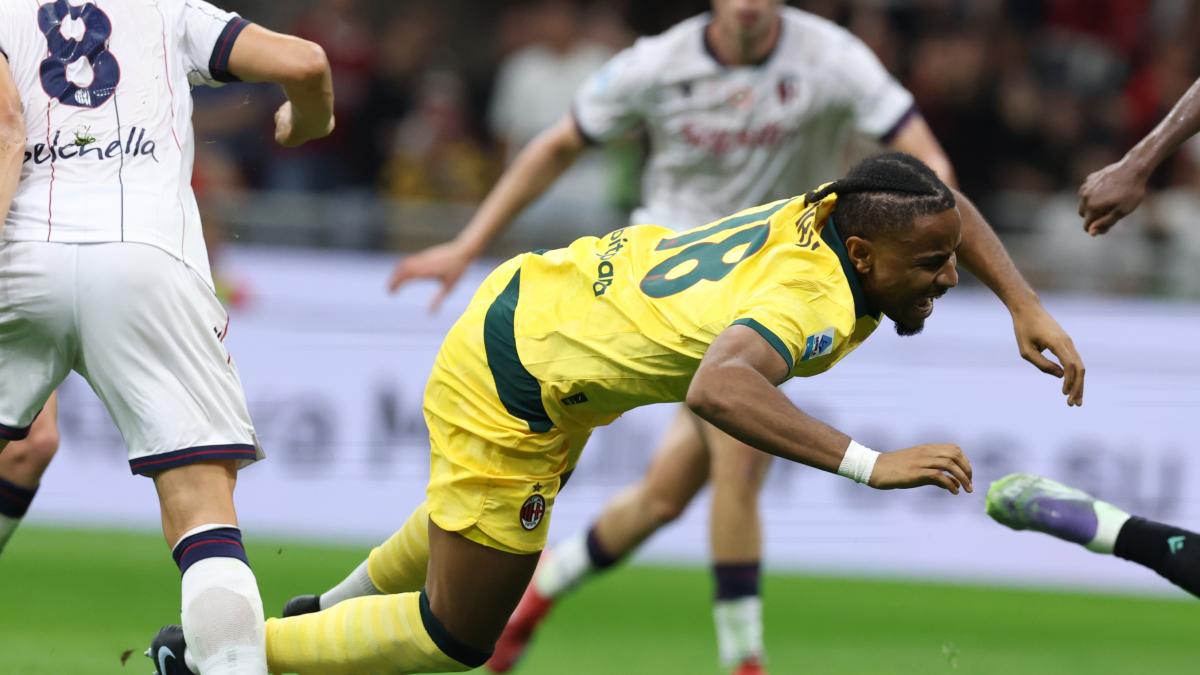 Moviola Milan-Bologna: rigore non dato a Nkunku