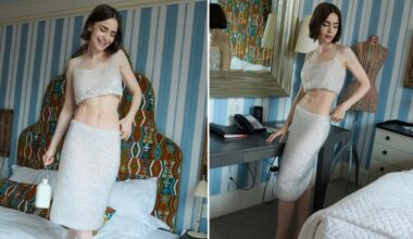 Lily Collins, fan preoccupati per la magrezza: le foto