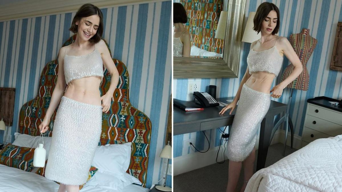 Lily Collins, fan preoccupati per la magrezza: le foto