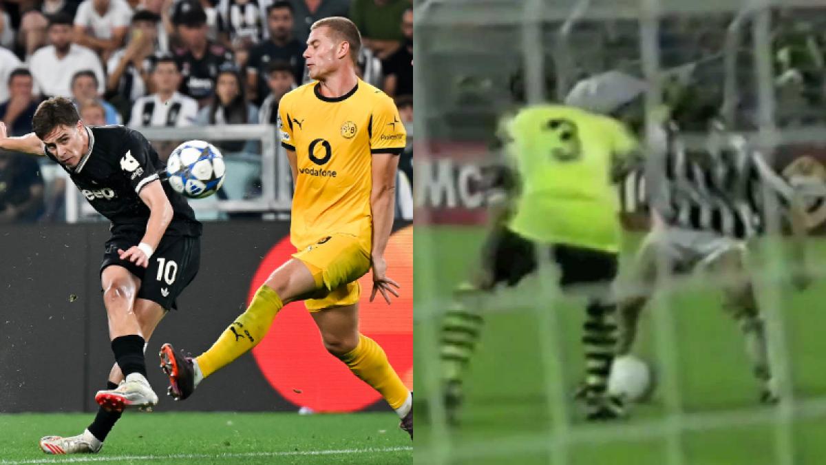 Juve-Borussia Dortmund, gol di Yildiz come Del Piero