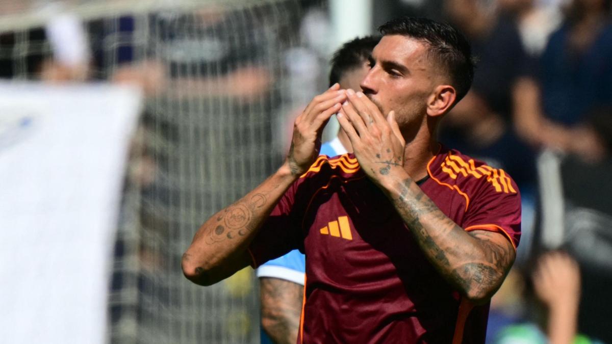 Lazio-Roma 0-1: gol di Pellegrini