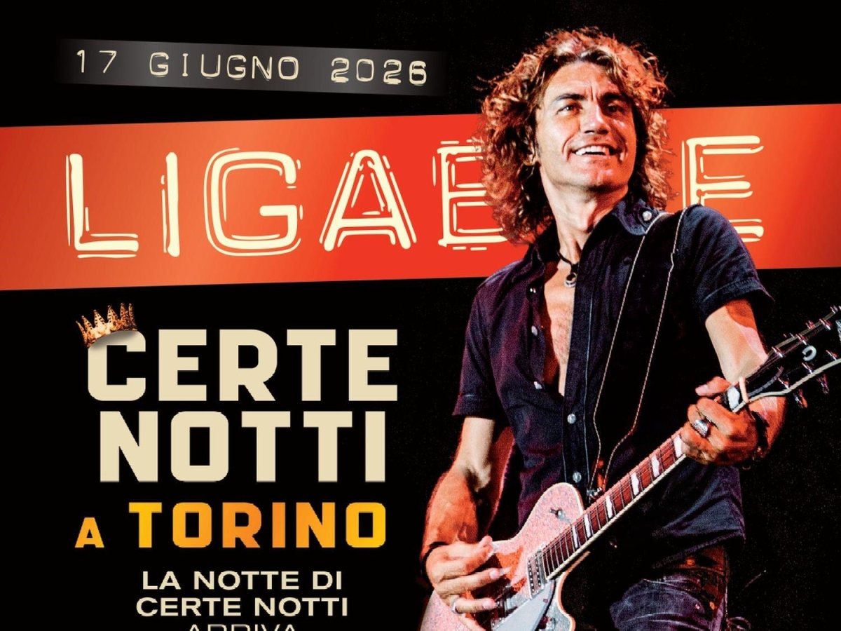 «Certe Notti» di Ligabue a Torino: per la prima all'Allianz Stadium, concerto il 17 giugno