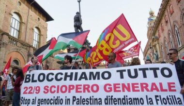 Sciopero per Gaza, oggi 22 settembre | Treni, metro e autobus: orari e cancellazioni. A Milano scontri con la polizia, a Torino binari occupati dai manifestanti