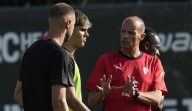 Allegri e la Coppa Italia col Lecce: "Milan, devi vincere. Nkunku sta bene"