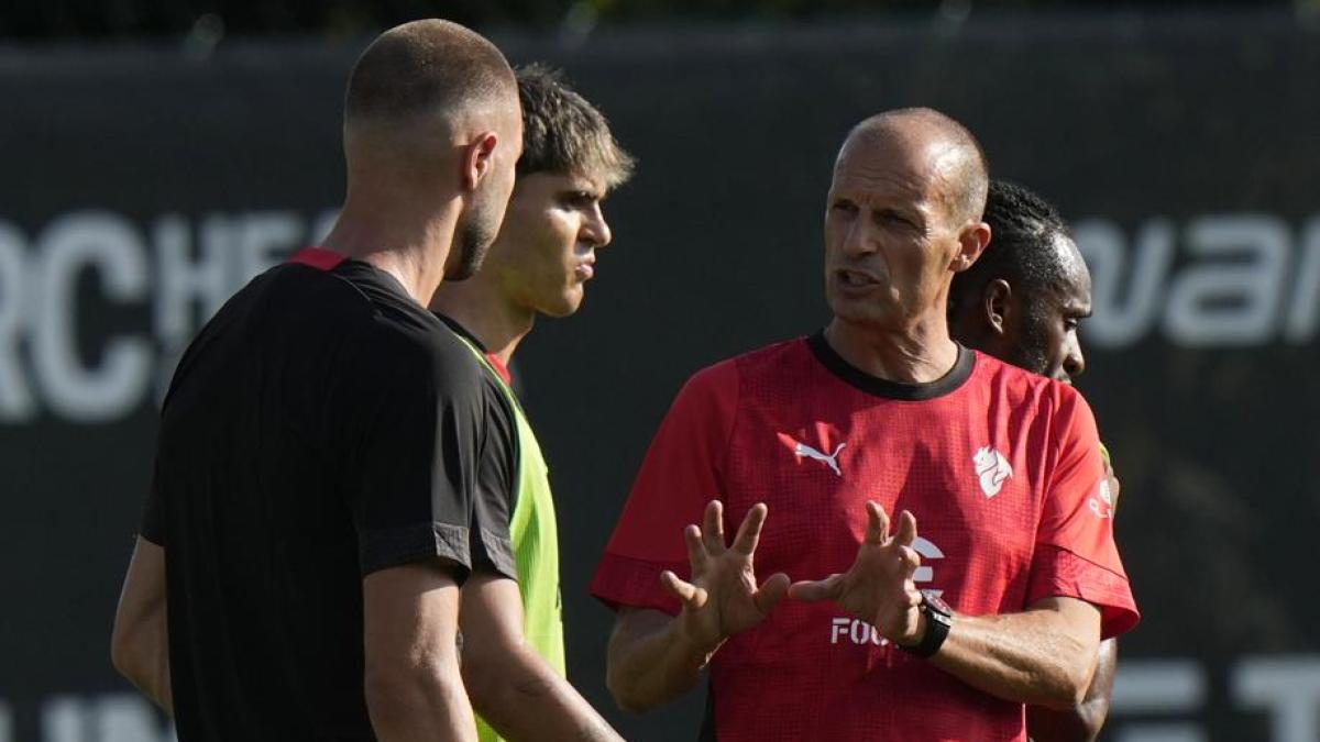 Allegri e la Coppa Italia col Lecce: "Milan, devi vincere. Nkunku sta bene"