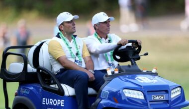 Gianfranco Zola alla Ryder Cup di golf: guiderà il buggy di Francesco Molinari
