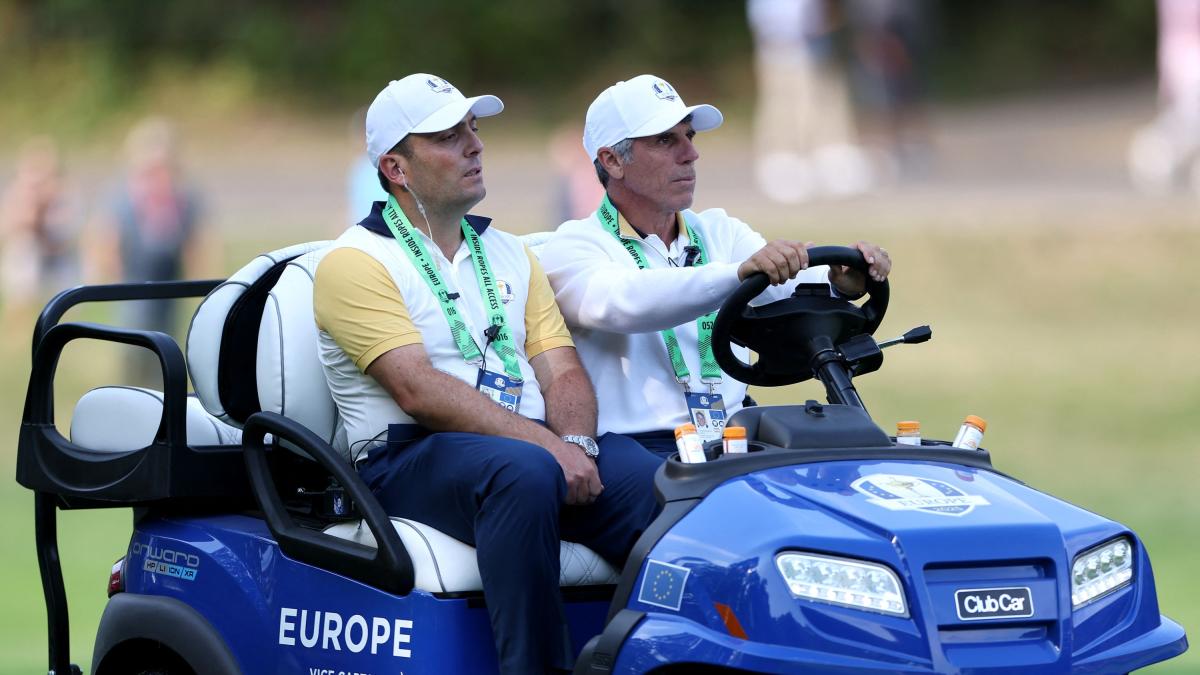 Gianfranco Zola alla Ryder Cup di golf: guiderà il buggy di Francesco Molinari