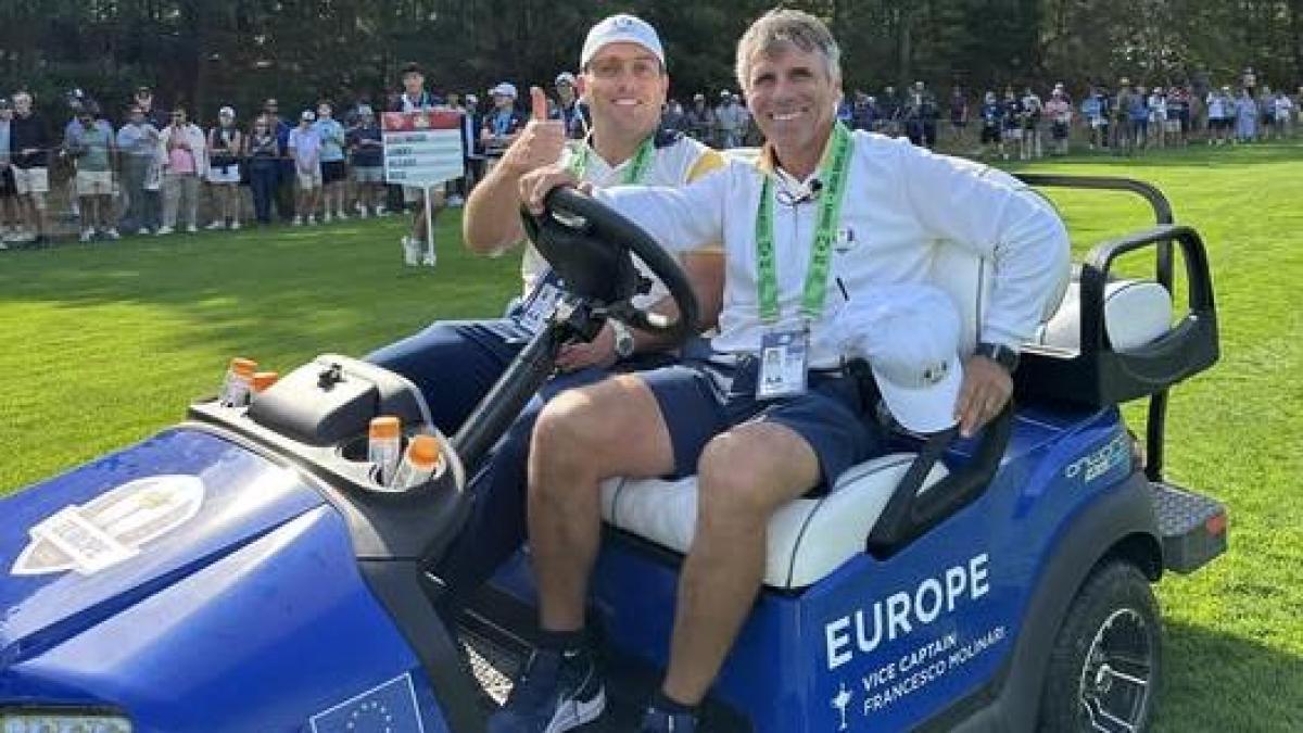 Zola alla Ryder Cup, autista ufficiale del Team Europa