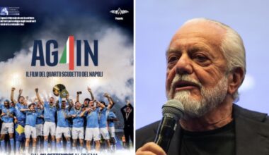 Napoli, lo scudetto è un film: «Again». De Laurentiis: «La storia continua»