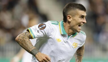 Europa League, Nizza-Roma 1-2: gol di Ndicka, Mancini, Moffì